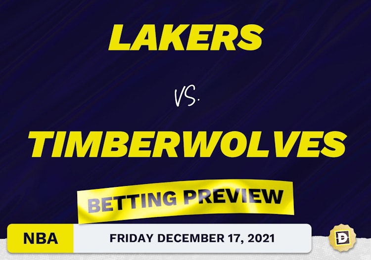 Lakers vs. Timberwolves Predictions and Odds - Dec 17, 2021