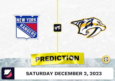 NY Rangers vs. Nashville Predators Prediction and Odds - December 2, 2023
