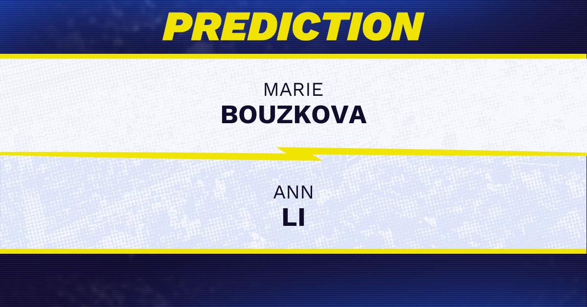 Marie Bouzkova vs. Ann Li prediction, odds, picks for WTA Strasbourg Open 2026
