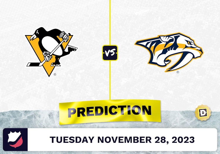 Penguins vs. Predators Prediction and Odds - November 28, 2023