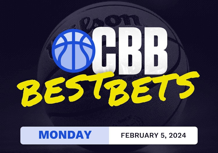 College Basketball Best Bets Today [Monday 2/5/2024]