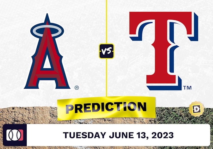 Angels vs. Rangers Prediction for MLB Tuesday [6/13/2023]