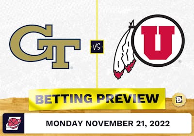 Georgia Tech vs. Utah CBB Prediction and Odds - Nov 21, 2022