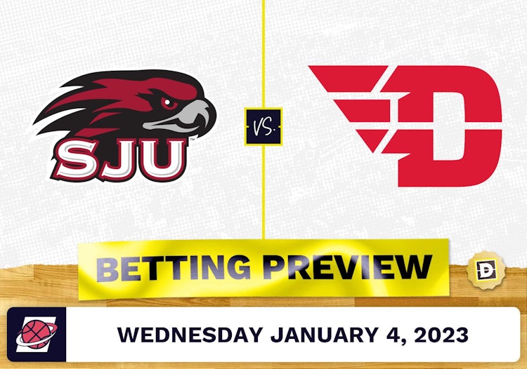 Saint Joseph's (PA) vs. Dayton CBB Prediction and Odds - Jan 4, 2023