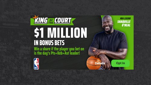 DraftKings Promo "King of the Court" Returns With $1 Million Giveaway on February 12, 2025