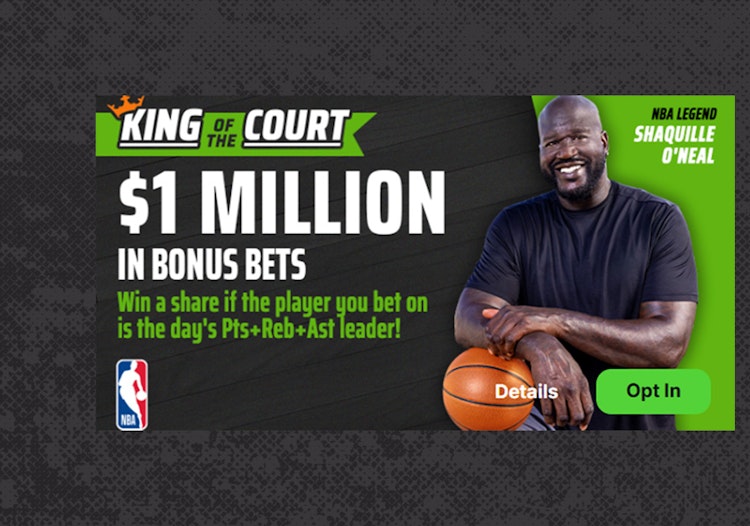 DraftKings promo, King of the Court, NBA picks, NBA props