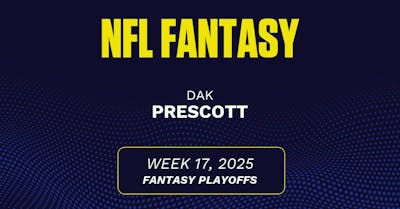 Dak Prescott projections Week 17: Fantasy points, passing yards vs. Commanders [2025]