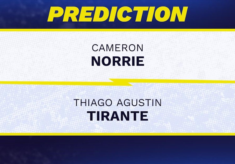 Cameron Norrie vs Thiago Tirante Tennis Prediction.