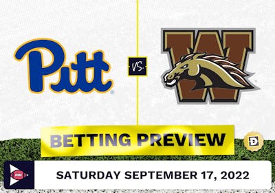 Pittsburgh vs. Western Michigan CFB Prediction and Odds - Sep 17, 2022
