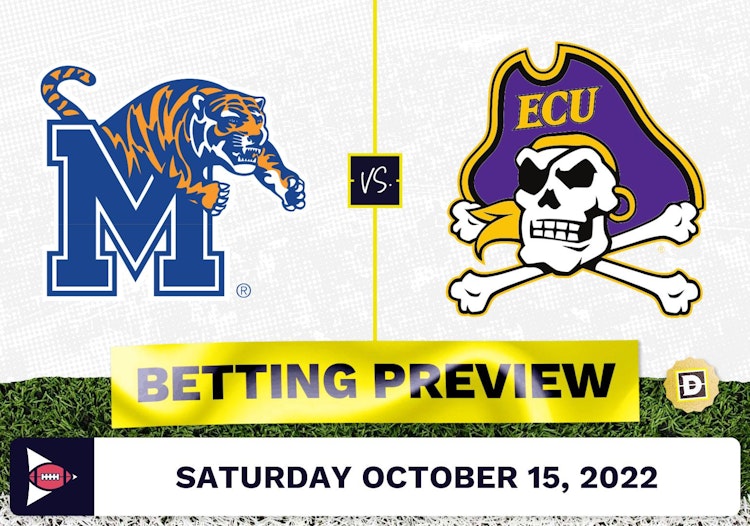 Memphis vs. East Carolina CFB Prediction and Odds - Oct 15, 2022