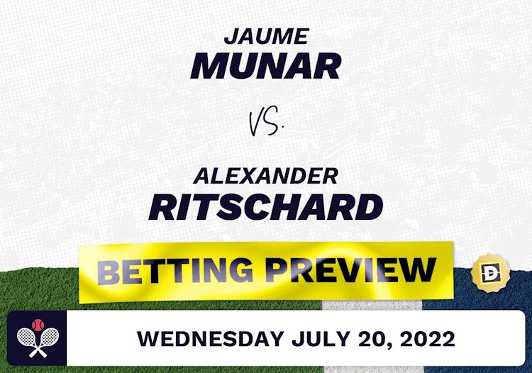 Jaume Munar vs. Alexander Ritschard Predictions - Jul 20, 2022
