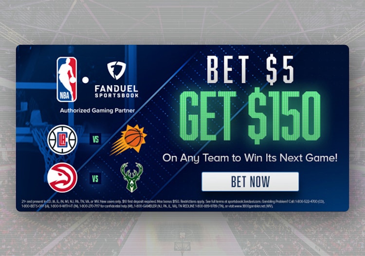 Use this Promotion and Turn 5 into 150 Betting on the NBA Playoffs