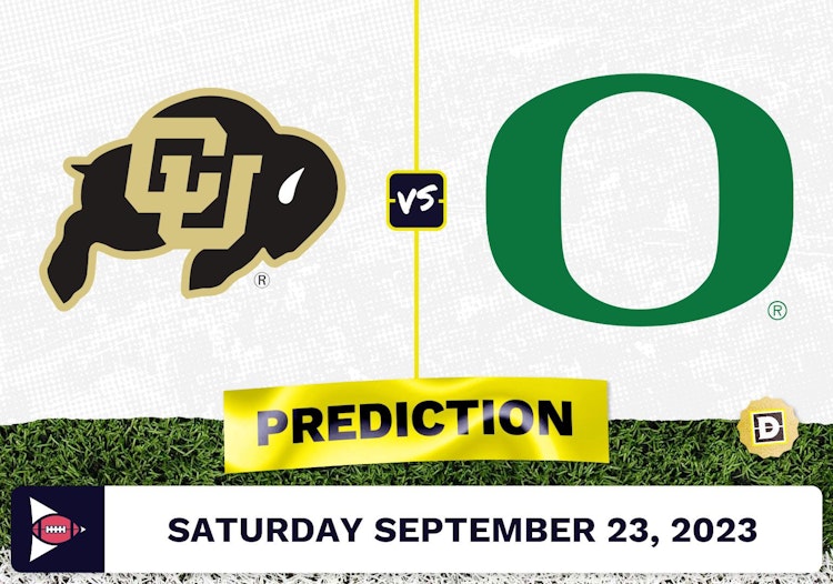 Colorado vs. Oregon CFB Prediction and Odds - September 23, 2023