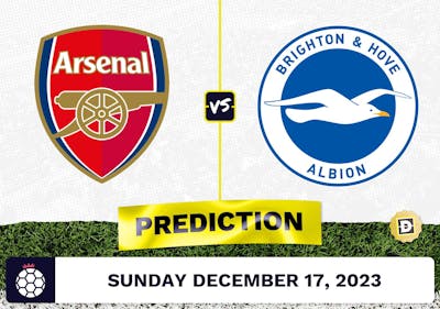 Arsenal vs. Brighton Prediction, Odds, Picks for Premier League Sunday [12/17/2023]