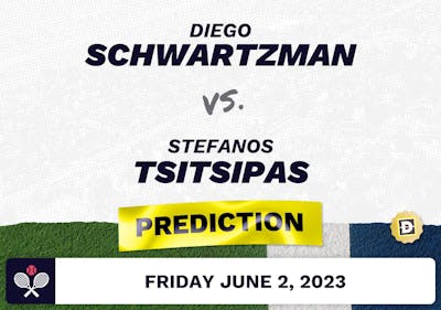 Diego Schwartzman vs. Stefanos Tsitsipas Prediction - French Open 2023