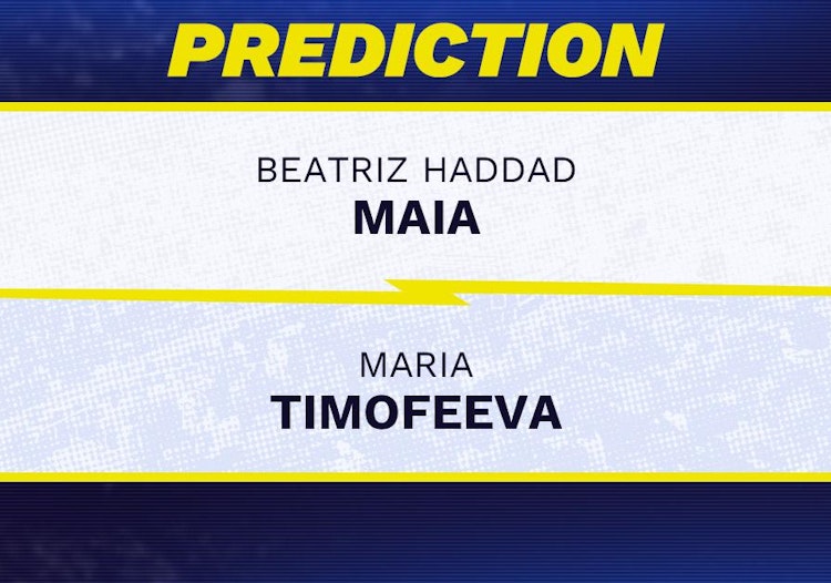 Beatriz Haddad Maia vs Maria Timofeeva Tennis Prediction.