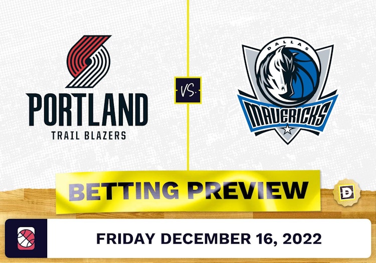 Trail Blazers vs. Mavericks Prediction and Odds - Dec 16, 2022