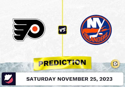 Flyers vs. Islanders Prediction and Odds - November 25, 2023