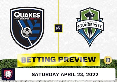 San Jose Earthquakes vs. Seattle Sounders Prediction - Apr 23, 2022