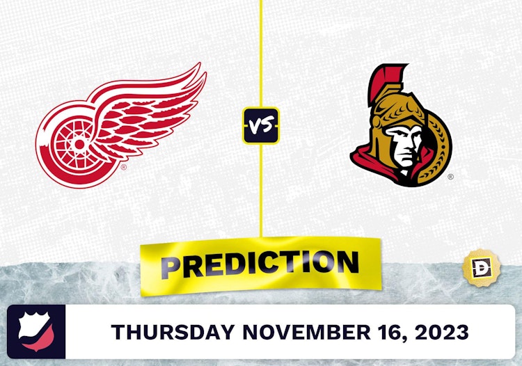 Red Wings vs. Senators Prediction and Odds - November 16, 2023