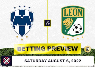 Monterrey vs. Club Leon Prediction and Odds - Aug 6, 2022