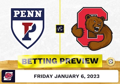 Pennsylvania vs. Cornell CBB Prediction and Odds - Jan 6, 2023