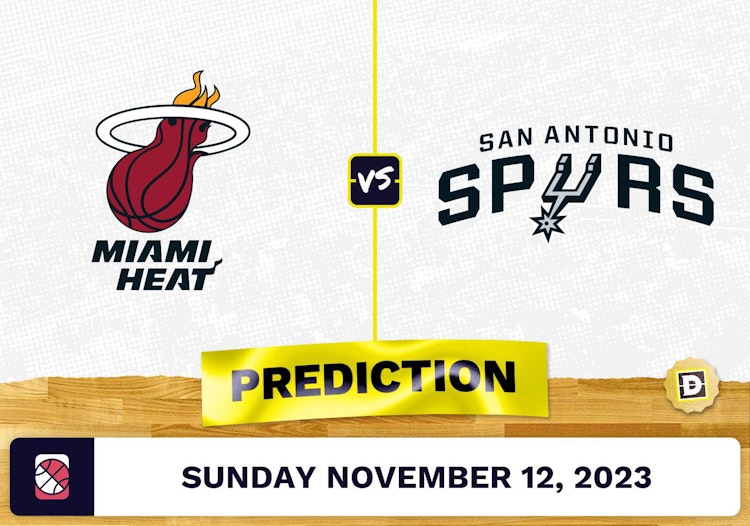 Heat vs. Spurs Prediction and Odds - November 12, 2023
