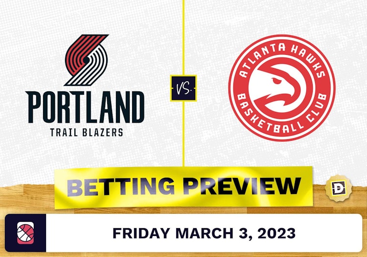 Trail Blazers vs. Hawks Prediction and Odds - Mar 3, 2023