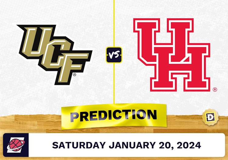 UCF vs. Houston Prediction, Odds, College Basketball Picks [1/20/2024]