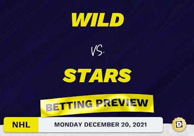 Wild vs. Stars Predictions and Odds - Dec 20, 2021