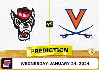 North Carolina State vs. Virginia Prediction, Odds, College Basketball Picks [1/24/2024]