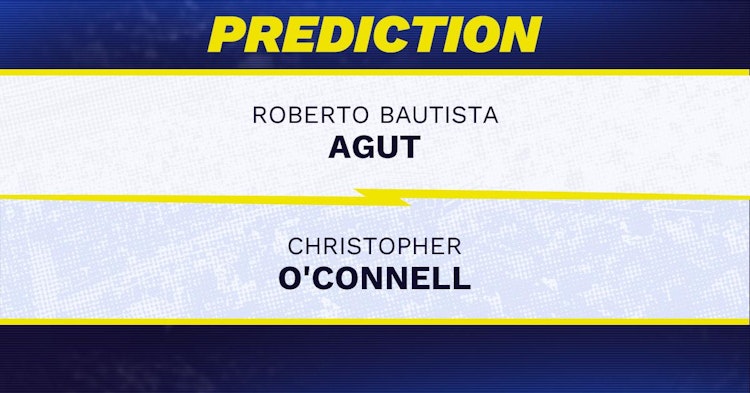 Roberto Bautista Agut vs Christopher O'Connell Tennis Prediction.