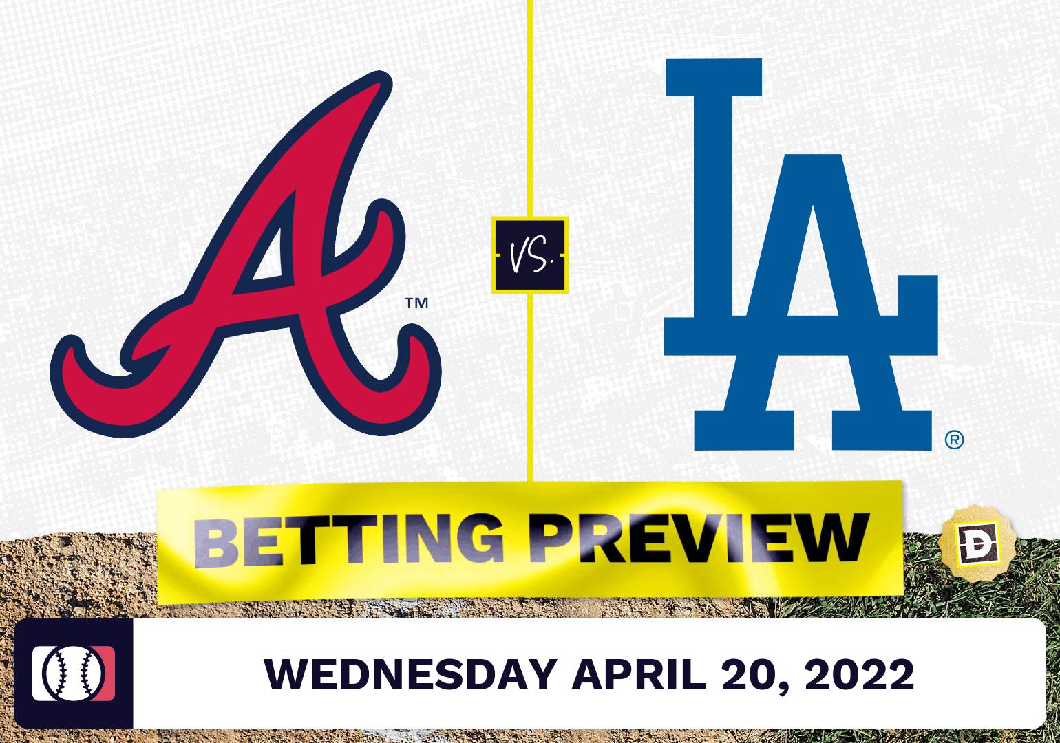 Braves vs. Dodgers Prediction and Odds - Apr 20, 2022