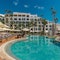 A stunning beach club area