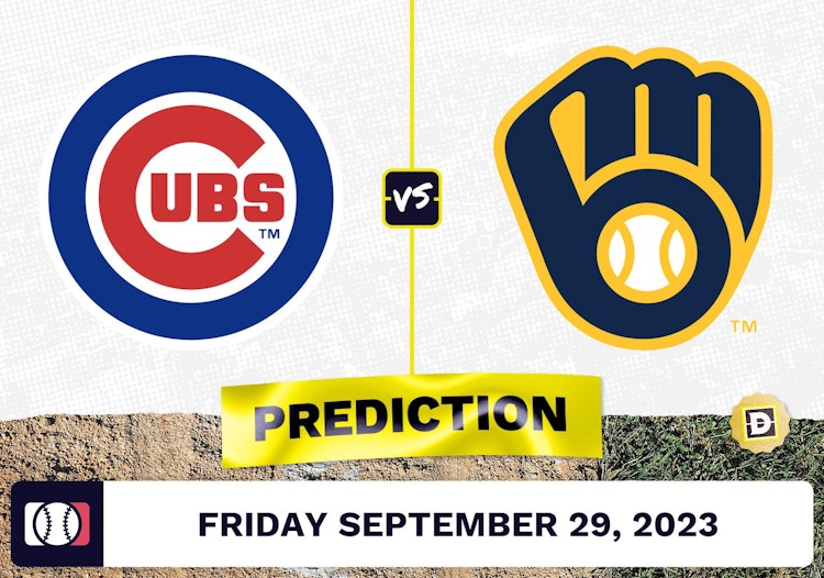 Cubs vs. Brewers Game 1 Prediction for MLB Friday [9/29/2023]