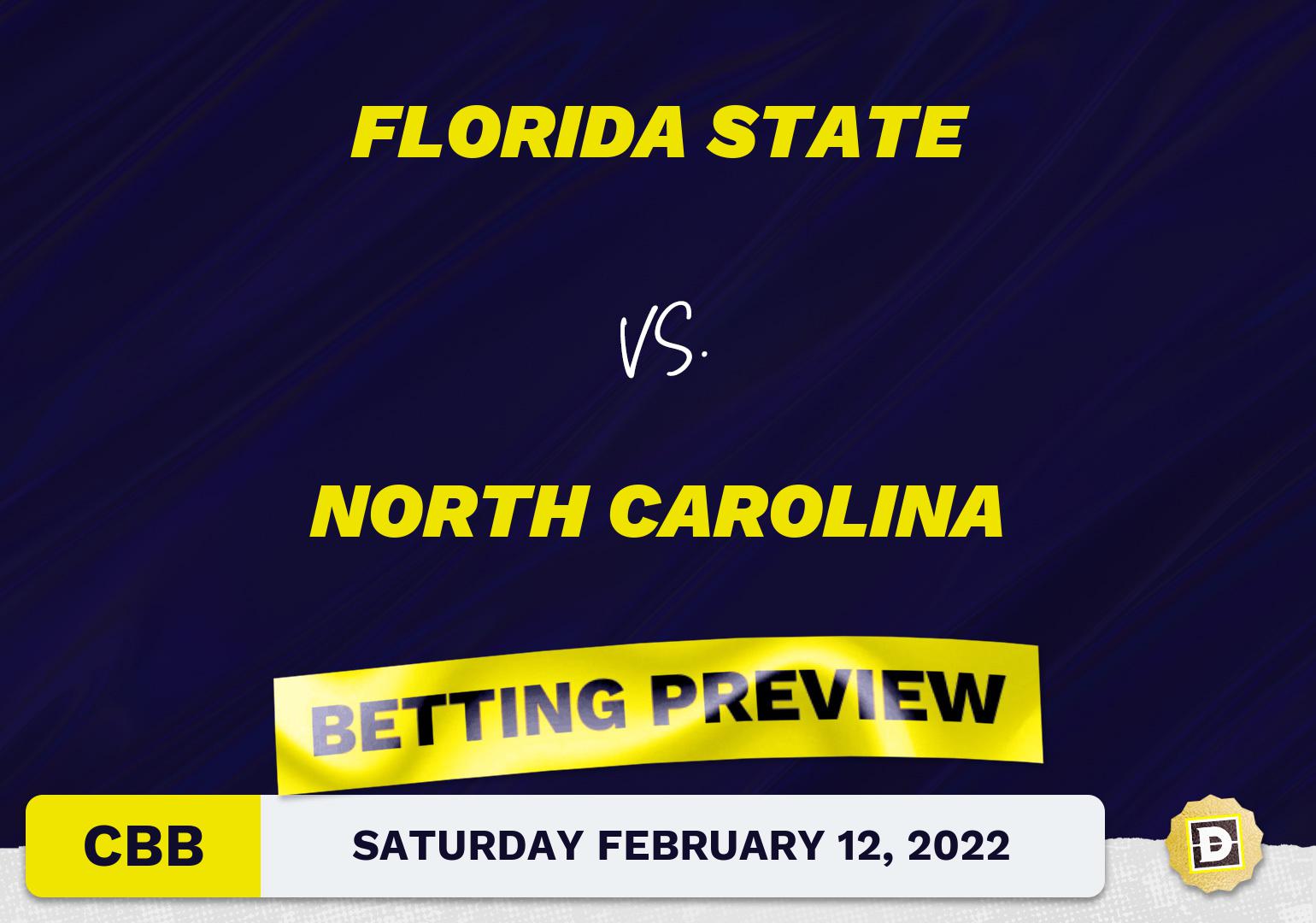 Florida State vs. North Carolina CBB Predictions and Odds - Feb 12, 2022