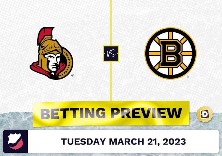 Senators vs. Bruins Prediction and Odds - Mar 21, 2023