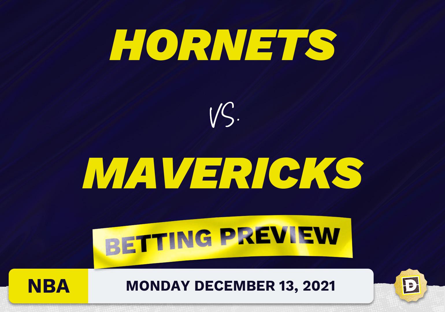 Hornets vs. Mavericks Predictions and Odds - Dec 13, 2021