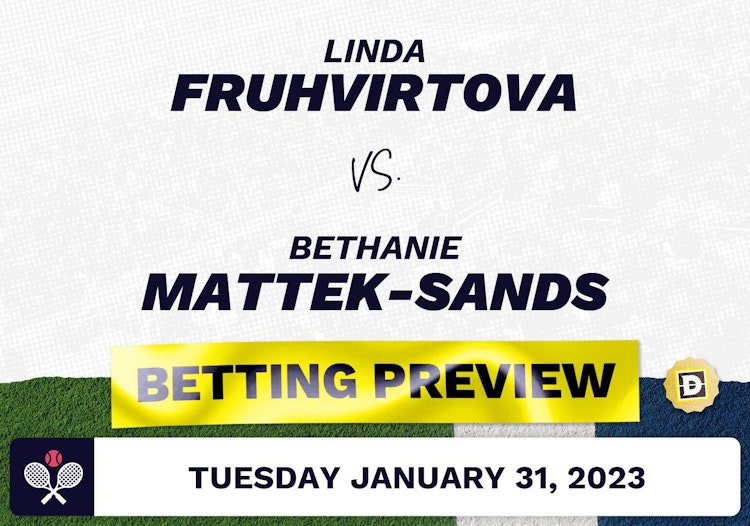 Linda Fruhvirtova vs. Bethanie Mattek-Sands Predictions - Jan 31, 2023