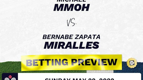 Michael Mmoh vs. Bernabe Zapata Miralles Predictions - May 22, 2022
