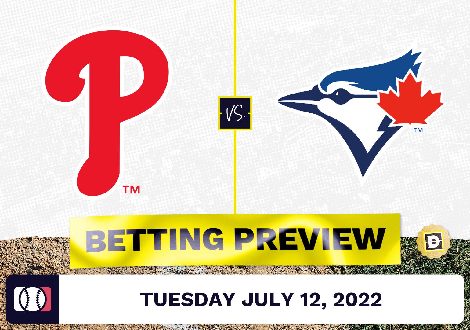 Phillies vs. Blue Jays Prediction and Odds - Jul 12, 2022