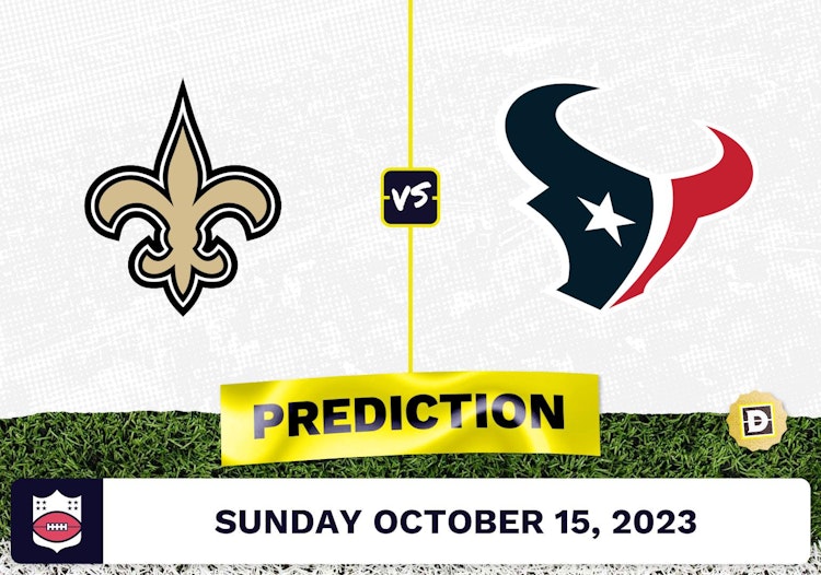 Saints vs. Texans Week 6 Prediction and Odds - October 15, 2023