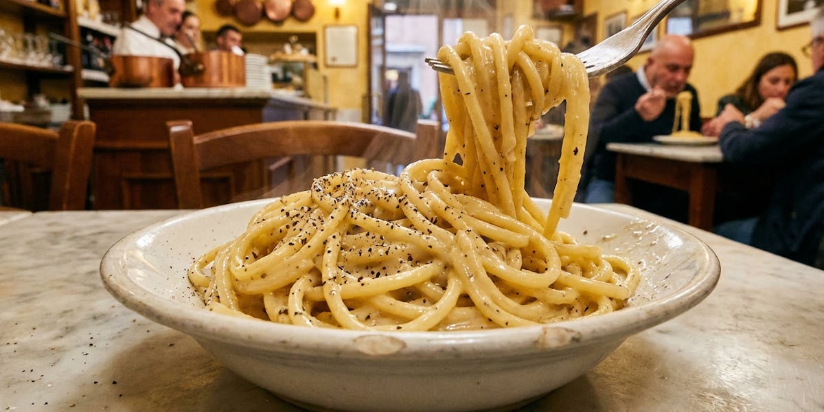 Midnight in Rome: The Three-Ingredient Miracle of Cacio e Pepe