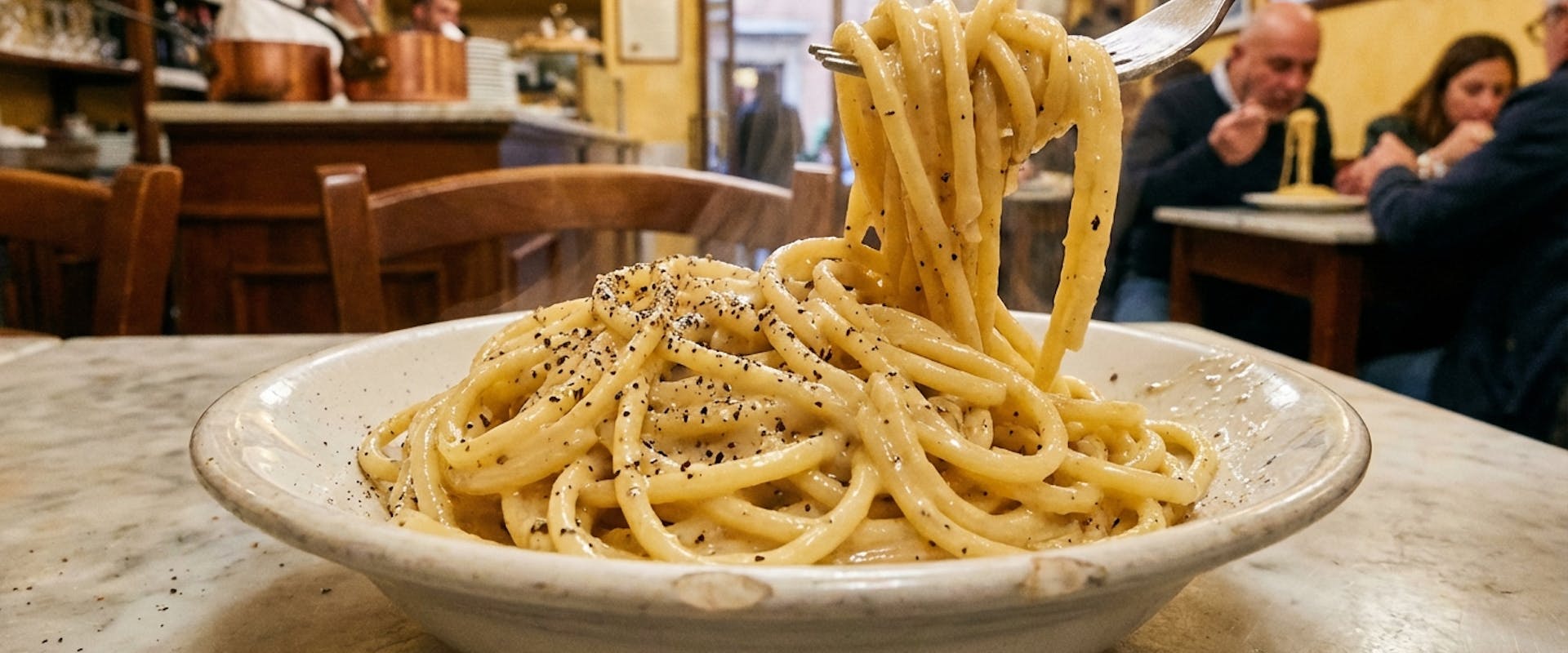 Midnight in Rome: The Three-Ingredient Miracle of Cacio e Pepe