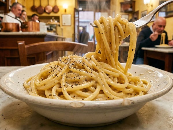 Midnight in Rome: The Three-Ingredient Miracle of Cacio e Pepe