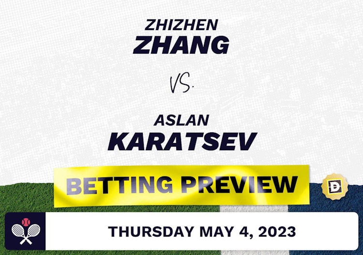 Zhizhen Zhang vs. Aslan Karatsev Predictions - May 4, 2023