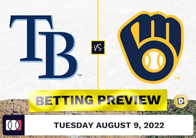 Rays vs. Brewers Prediction and Odds - Aug 9, 2022