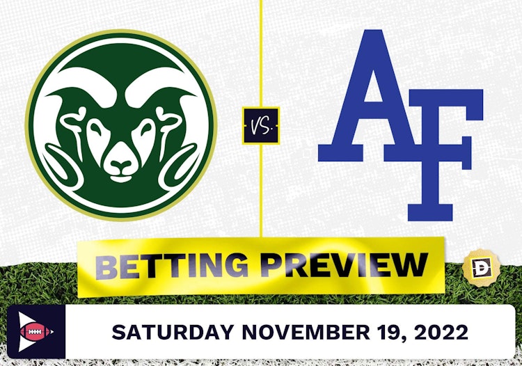 Colorado State vs. Air Force CFB Prediction and Odds - Nov 19, 2022