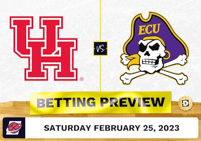 Houston vs. East Carolina CBB Prediction and Odds - Feb 25, 2023