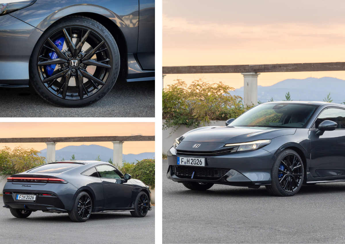 Das Exterieur des Honda Prelude